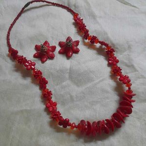 New Floral Necklace Set