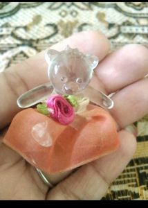 Crystal Bear Figurine
