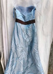 112311. Elegant Blue Party Dress