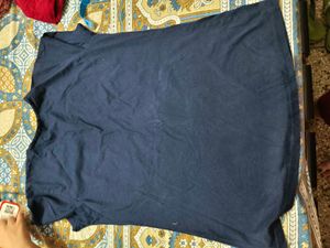 Blue Hosiery T Shirt In L Size For Women