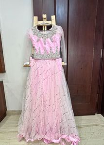 Pink Embellished Lehenga Choli