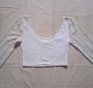 Blouse Crop Top