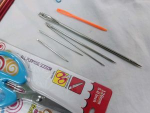 Crochet Kit, 12 Hooks, Yarn Needles, Marker..