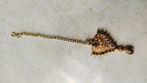Beautiful Necklace With Earrings And Mangtika,...