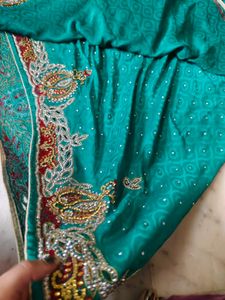 heavy work saree 😍 with blouse available