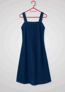 Denim Button-Down Dress