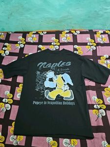 Griffel Black Graphic T-shirt