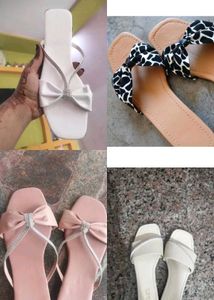 Chic Bow Detail Flats
