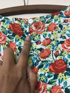 2XL Floral Dress