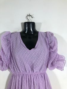 Lavender Casual Dress