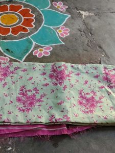 Floral Print Dress Material