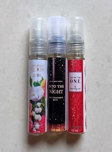 Clearance⏳(All 3) 10ml Mists Decants (B&BW)