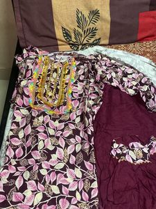 Beautiful Kurta Set 3 Piece Suit No Used