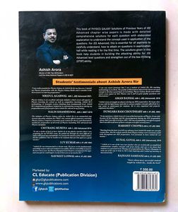 JEE ADVANCED SOLVED PYQs BY ASHISH ARORA SIR