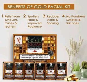 Gold Kesar Facial Kit - Radiant Skin!