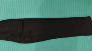 Black Straight Fit Dress Pants