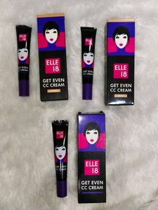 Elle18 CC Cream Pack Of 3