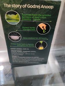 Godrej Anoop - 100% Ayurvedic Anti-Hair Fall Oil
