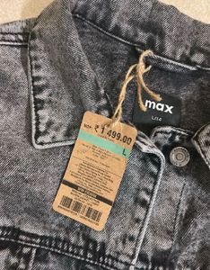 Acid Wash Denim Jacket
