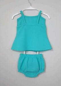 Cute Aqua Baby Outfit