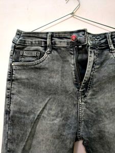 Gray Denim Jeans