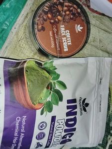 Havintha Coffee Scrub &amp; Indigo Hair Color