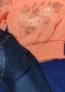 Baby Girl Top And Jeans