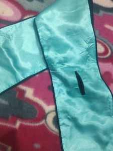 Navy Blue Embellished Scarf