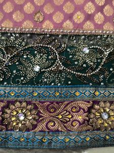 Hand work Banarasi Saree