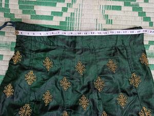 Bottle Green Lehnga Set