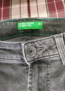 Grey Jeans(Benetton)