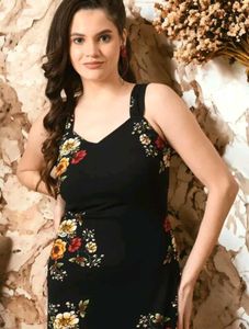 Floral Print Midi Dress