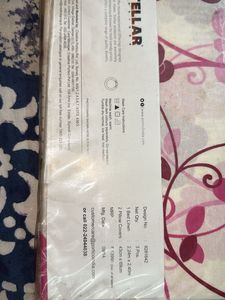 Beautiful White And Pink Bedsheet