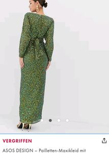 Asos Front Slit Dress
