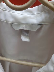 HnM Oversized White Shirt