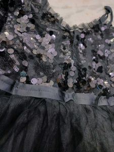 Sparkling Black Party Dress