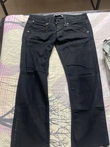 Black Low Rise Jeans