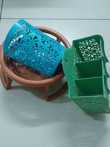 Multipurpose Combo of Organizers with Matka stand