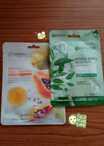 Mirabelle Korean And Garnier Sheet Mask