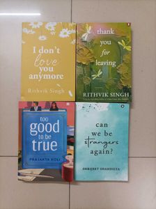 Assorted Fiction Books