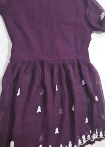 Embroidered Tunic Dress