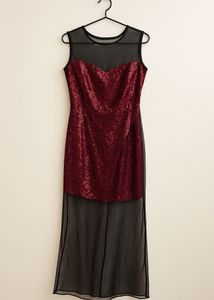 Side slit party dress