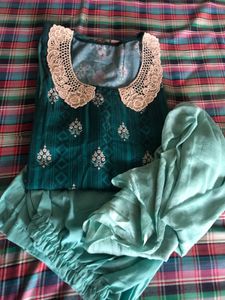 Floral 3Pc Kurta Set