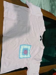 Crochet Pocket Tee