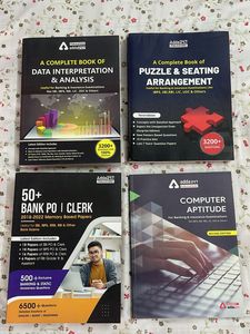 Set Of 4 BANKING PREP BOOKS