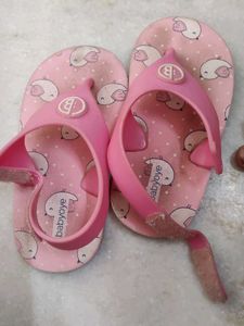 Babyoye Pink Bird Sandals