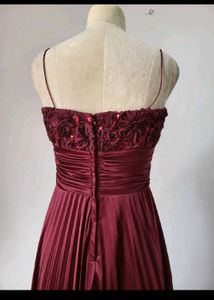 Floral Embroidery Evening Gown 🎀💗💝