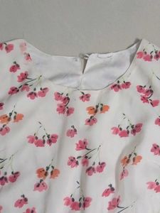 Floral High-Low Dress