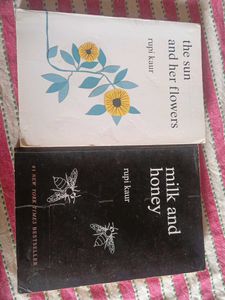 Rupi Kaur Poetry Books - Milk and Honey & The Sun