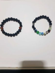 Evil Eye Beaded Bracelet Set